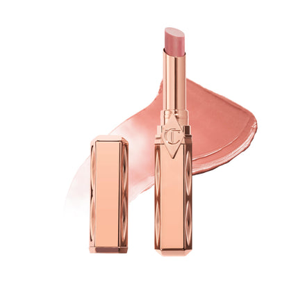 Charlotte Tilbury Pillow Talk Blush Balm Lip Tint - Long-Lasting Sheer Lipstick & Balm & Tint For Hydrated, Plumper Looking Lips - Pillow Talk