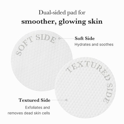 medicube Toner Pads Zero Pore Pad 2.0 | Dual-Textured Facial Pad for Exfoliation and Pore Care with 4.5% AHA Lactic Acid, 0.45% BHA Salicylic Acid | Ideal for All, Korean Skin Care, 70 Pads (1 Pack)