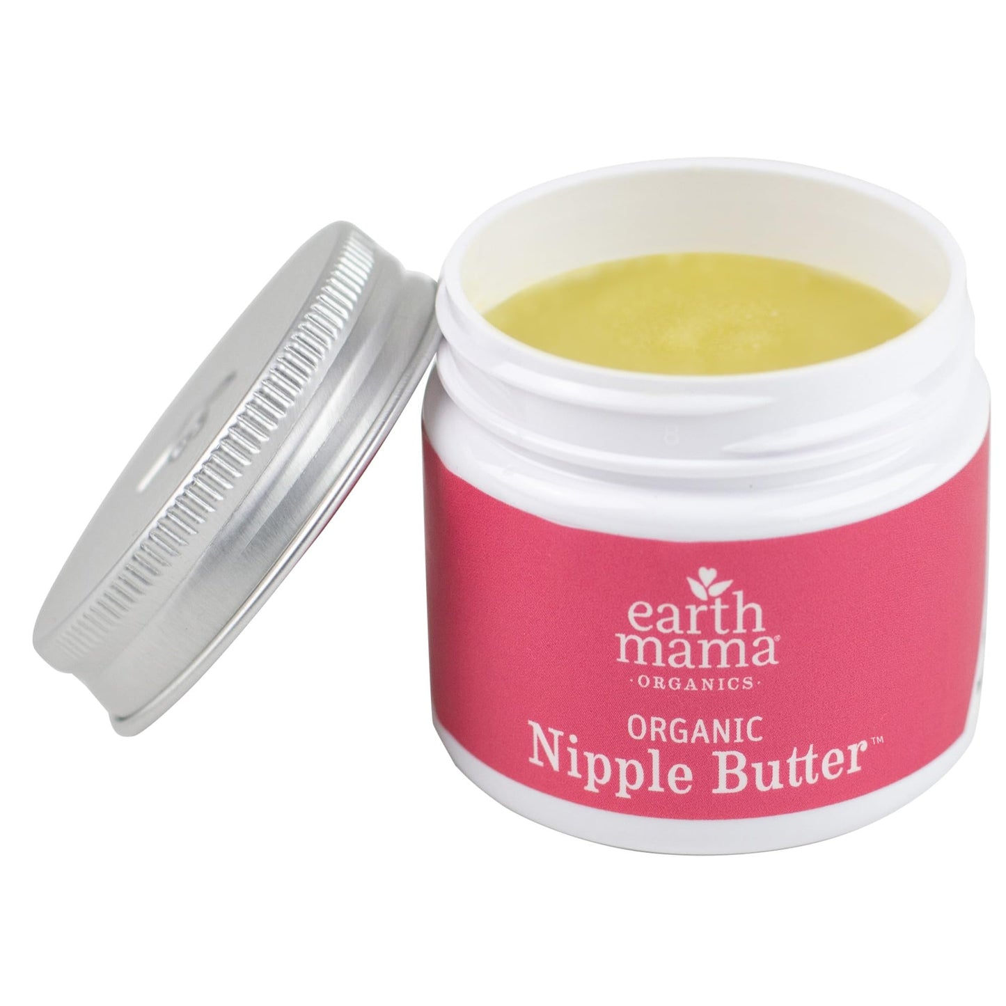 Earth Mama Organic Nipple Butter - 2 fl oz - Lanolin-Free Nipple Cream - Safe, Soothing Balm for Breastfeeding - Postpartum Essentials for Nursing