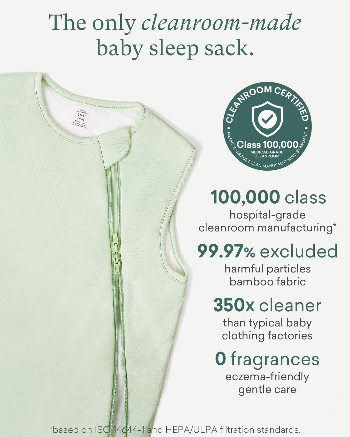 PurComfy Supersoft Sleep Sack 1.0 TOG, Premium Bamboo Viscose Baby Sleeping Bag, 2-Way Safe Zipper Sleep Sacks 6-15 Months (Whale)