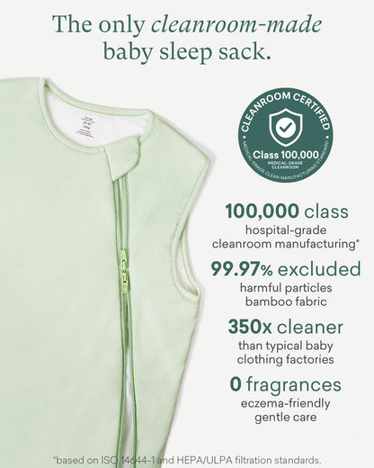 PurComfy Supersoft Sleep Sack 1.0 TOG, Premium Bamboo Viscose Baby Sleeping Bag, 2-Way Safe Zipper Sleep Sacks 6-15 Months (Whale)