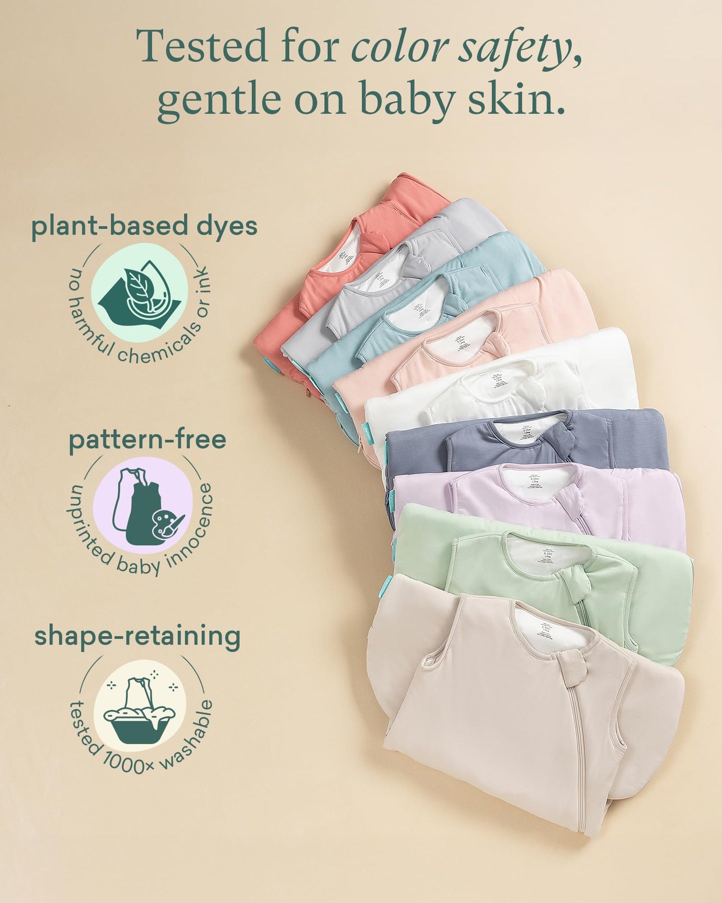 PurComfy Supersoft Sleep Sack 1.0 TOG, Premium Bamboo Viscose Baby Sleeping Bag, 2-Way Safe Zipper Sleep Sacks 6-15 Months (Whale)