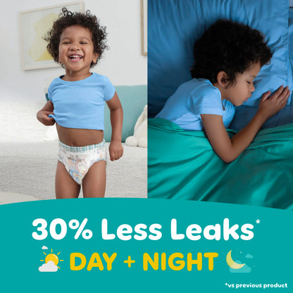 Pampers Training Pants - Easy Ups Boys & Girls Bluey - Size 3T-4T, 124 Count, Children's Potty Underwear (Packaging May Vary)