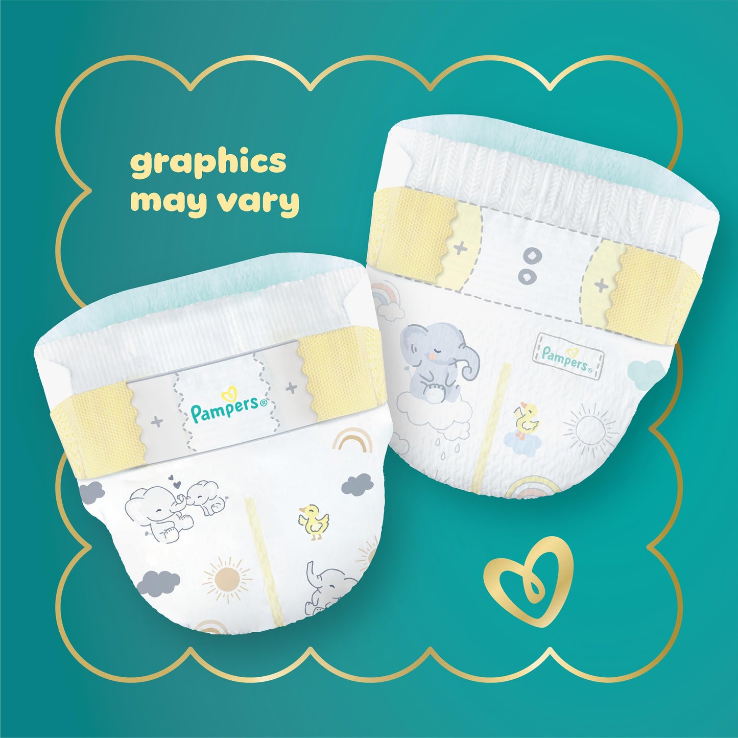 Pampers Swaddlers Diapers, Size 5 (20-37 lbs), 132 Count, Absorbent, Keeps Baby Dry and Comfortable, Skin Safe Disposable Baby Diaper (Packaging May Vary)